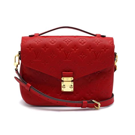 louis vuitton red bags